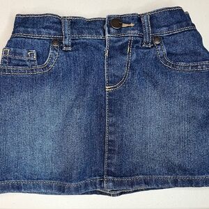 Children's Place Girl's Denim Skort Size 4T
